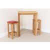 Baltic Solid Oak Bar Stool Timber Seat - 10% OFF SPRING SALE - 12