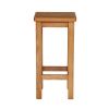 Baltic Solid Oak Bar Stool Timber Seat - 20% OFF SPRING SALE - 8