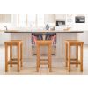 Baltic Solid Oak Bar Stool Timber Seat - 20% OFF SPRING SALE - 7