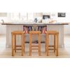 Baltic Solid Oak Bar Stool Timber Seat - 10% OFF SPRING SALE - 5