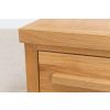 Baltic 40cm Small European Oak Lamp Table With Drawer - CLEARANCE MEGA DEAL - 7