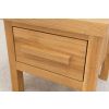Baltic 40cm Small European Oak Lamp Table With Drawer - CLEARANCE MEGA DEAL - 8