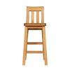 Billy Solid Oak Tall Kitchen Bar Stool Full Assembled - 10% OFF SPRING SALE - 8