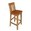 Billy Solid Oak Tall Kitchen Bar Stool Full Assembled - 10% OFF SPRING SALE - 9