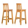 Billy Solid Oak Tall Kitchen Bar Stool - 20% OFF SPRING SALE - 5