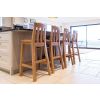 Billy Solid Oak Tall Kitchen Bar Stool Full Assembled - 10% OFF SPRING SALE - 4
