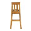 Billy Oak Tall Assembled Kitchen Bar Stool Cream Leather - 10% OFF SPRING SALE - 7