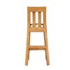 Billy Oak Tall Assembled Kitchen Bar Stool Cream Leather - 10% OFF SPRING SALE - 12