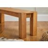 Cambridge 150cm Oak Dining Bench - 10% OFF WINTER SALE - 3