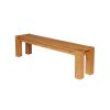 Cambridge 180cm Large Oak Indoor Bench - 10% OFF SPRING SALE - 4