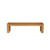 Cambridge 180cm Large Oak Indoor Bench - 10% OFF SPRING SALE - 5