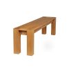 Cambridge 180cm Large Oak Indoor Bench - 10% OFF SPRING SALE - 6