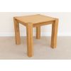 Cambridge Small Square Oak Dining Table, 80cm x 80cm - 10% OFF SPRING SALE - 15