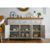 Cheshire Grey Painted 130cm Large Sideboard - 10% OFF SPRING SALE - 3