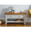 Cheshire Grey Painted Coffee Table with Drawer & Shelf - 10% OFF SPRING SALE - 3