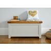 Cheshire Grey Painted Blanket Box - SPRING SALE - 5
