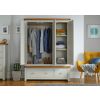 Cheshire Grey Painted Triple Wardrobe with Drawers - 10% OFF SPRING SALE - 3