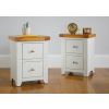 Cheshire Grey Painted Bedside Table 2 Drawers - 10% OFF SPRING SALE - 3