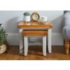 Cheshire Grey Painted Nest of Two Tables - 10% OFF SPRING SALE - 3