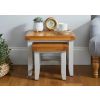 Cheshire Grey Painted Nest of Two Tables - SPRING SALE - 3
