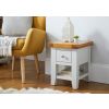 Cheshire Grey Painted Lamp Table with Drawer - 10% OFF SPRING SALE - 2