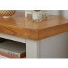 Cheshire Grey Painted Oak Corner TV Unit with Drawer - SPRING SALE - 4