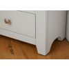Cheshire Grey Painted Oak Corner TV Unit with Drawer - SPRING SALE - 5