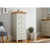 Cheshire Grey Painted 5 Drawer Tallboy Chest of Drawers - SPRING SALE - 3