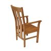 Churchill Solid Oak Carver Dining Chair - 10% OFF CODE SAVE - 7