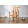 Churchill Solid Oak Carver Dining Chair - 10% OFF CODE SAVE - 2
