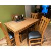 Churchill Black Leather Assembled Oak Dining Chair - 10% OFF SPRING SALE - 2