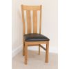 Churchill Black Leather Oak Dining Chair - 30% OFF SPRING SALE - 8
