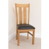 Churchill Black Leather Assembled Oak Dining Chair - 10% OFF SPRING SALE - 8