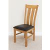 Churchill Black Leather Oak Dining Chair - 30% OFF SPRING SALE - 11