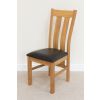 Churchill Black Leather Assembled Oak Dining Chair - 10% OFF SPRING SALE - 11