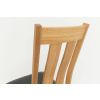 Churchill Black Leather Assembled Oak Dining Chair - 10% OFF SPRING SALE - 14