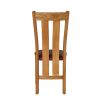 Churchill Solid Red Leather Oak Dining Room Chair - 10% OFF WINTER SALE - 7