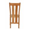 Churchill Solid Oak Cream Leather Chair - 30% OFF SPRING SALE - 8