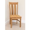 Churchill Solid Oak Dining Chair Timber Seat - 10% OFF SPRING SALE - 5