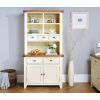 Country Cottage Cream Painted Hutch Unit for combining with sideboard - 4