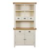Country Cottage Cream Painted 100cm Buffet and Hutch Dresser Display Unit - SPRING SALE - 5