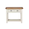 Country Cottage Cream Painted 2 Drawer Console Table with Drawers - SPRING SALE - 7