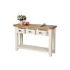 Country Cottage Cream Painted 3 Drawer Assembled Console Table - SPRING SALE - 6