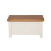 Country Cottage Cream Painted Oak Blanket Box - SPRING SALE - 9