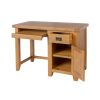 Country Oak Single Pedestal Computer Home Office Desk - SPRING SALE - 8