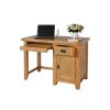 Country Oak Single Pedestal Computer Home Office Desk - SPRING SALE - 4