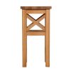 Baltic Cross Solid Oak Kitchen Bar Stool - 25% OFF SPRING SALE - 5