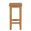 Baltic Cross Solid Oak Kitchen Bar Stool - SPRING SALE - 6