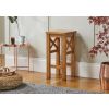 Baltic Cross Solid Oak Kitchen Bar Stool - 25% OFF SPRING SALE - 2