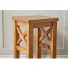 Baltic Cross Solid Oak Kitchen Bar Stool - SPRING SALE - 3